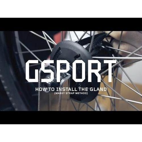 GSport Gland MK IV BMX Hub Guard Black