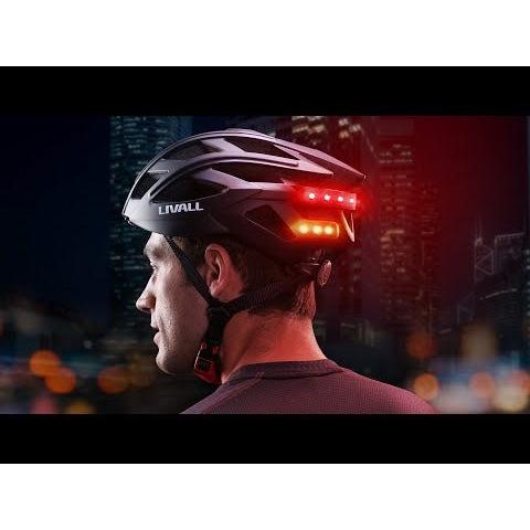 Livall Smart Road Bike Helmet 55-61cm White