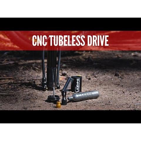 Lezyne CNC Tubeless Drive Pump and Repair Kit Black