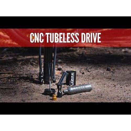 Lezyne CNC Tubeless Drive Pump and Repair Kit Black