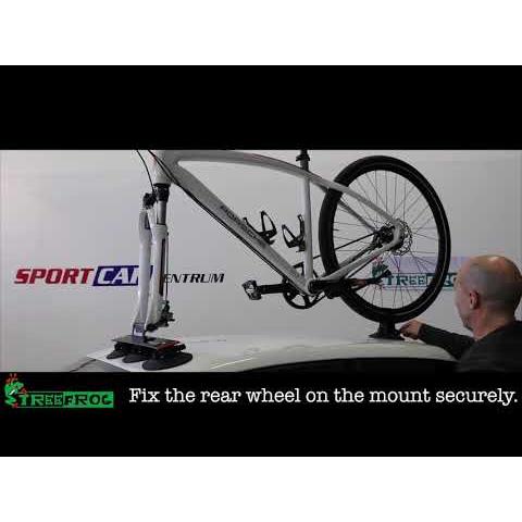 TreeFrog Elite 1 - 1 Bike Vacuum Mounted Rack