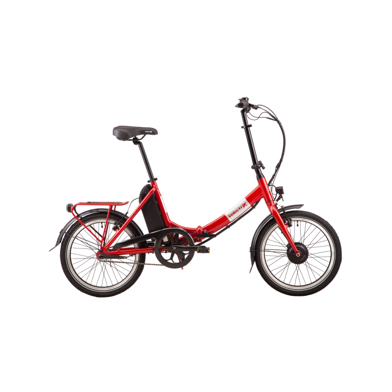 VelectriX Foldaway Electric Folding Bike Red