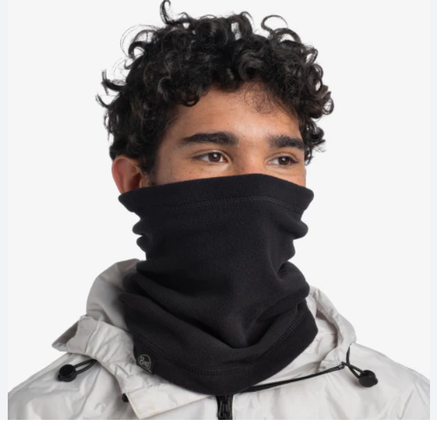 Buff Merino Lightweight Multifunction Neck Warmer Solid Cinnamon Orange