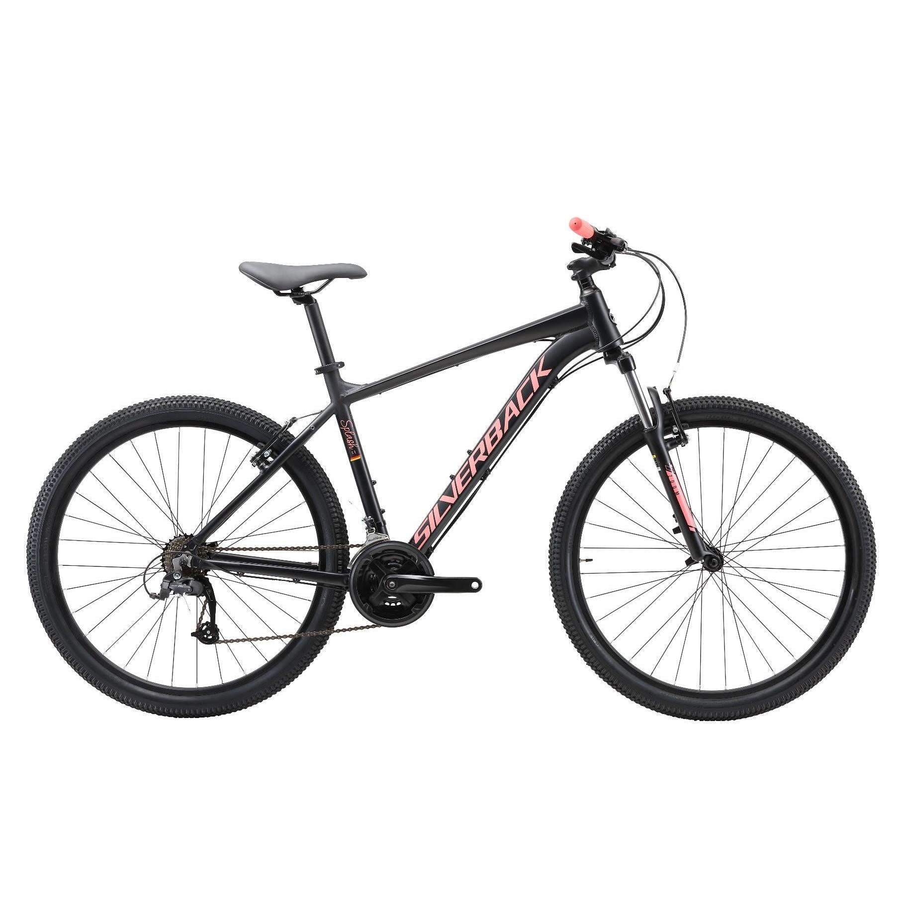 Silverback Splash 27.5 SE Mountain Bike Black/Watermelon