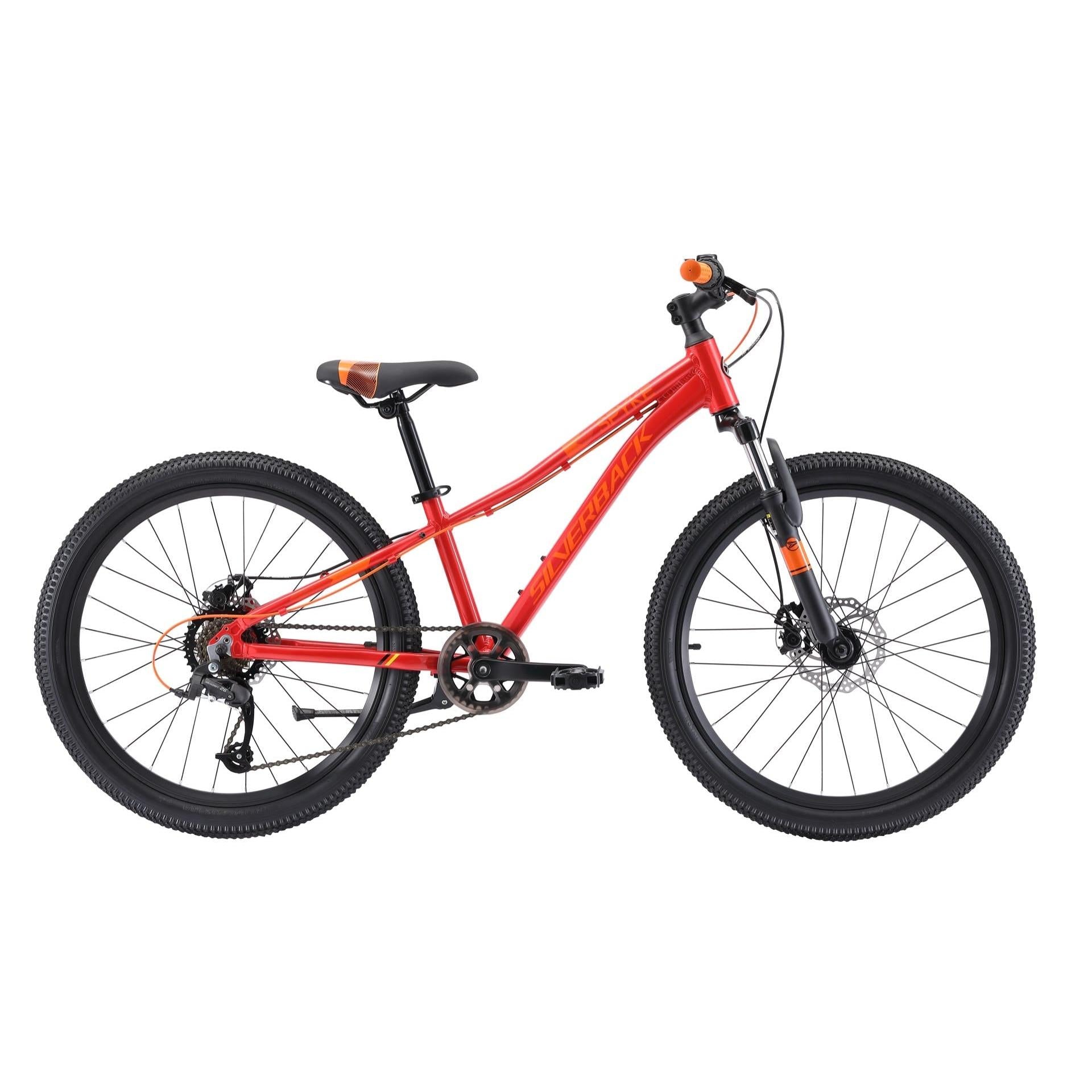 Silverback Spyke 24'' Kid's Mountain Bike Red/Orange