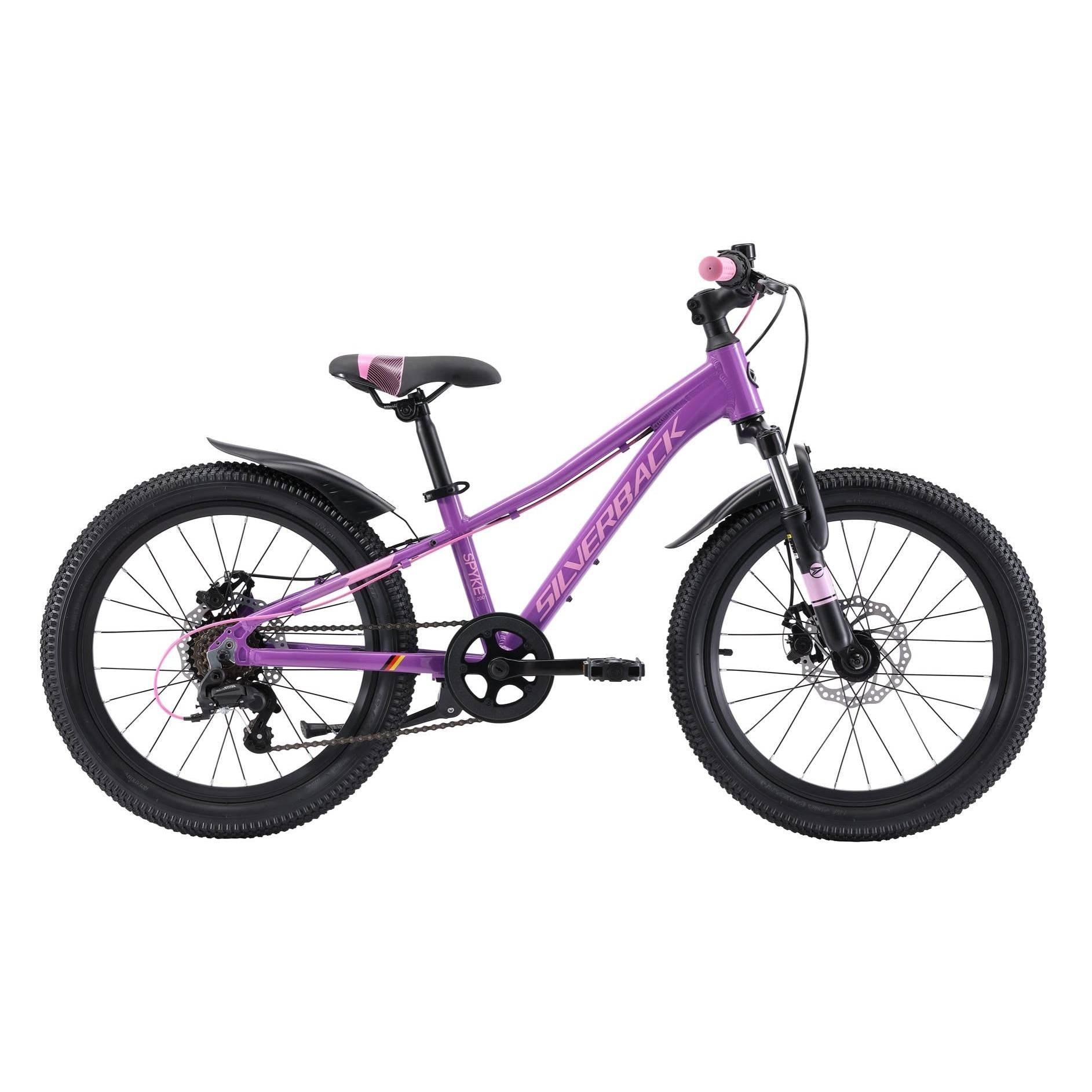 Silverback Spyke 20'' Kid's Mountain Bike Purple/Pink