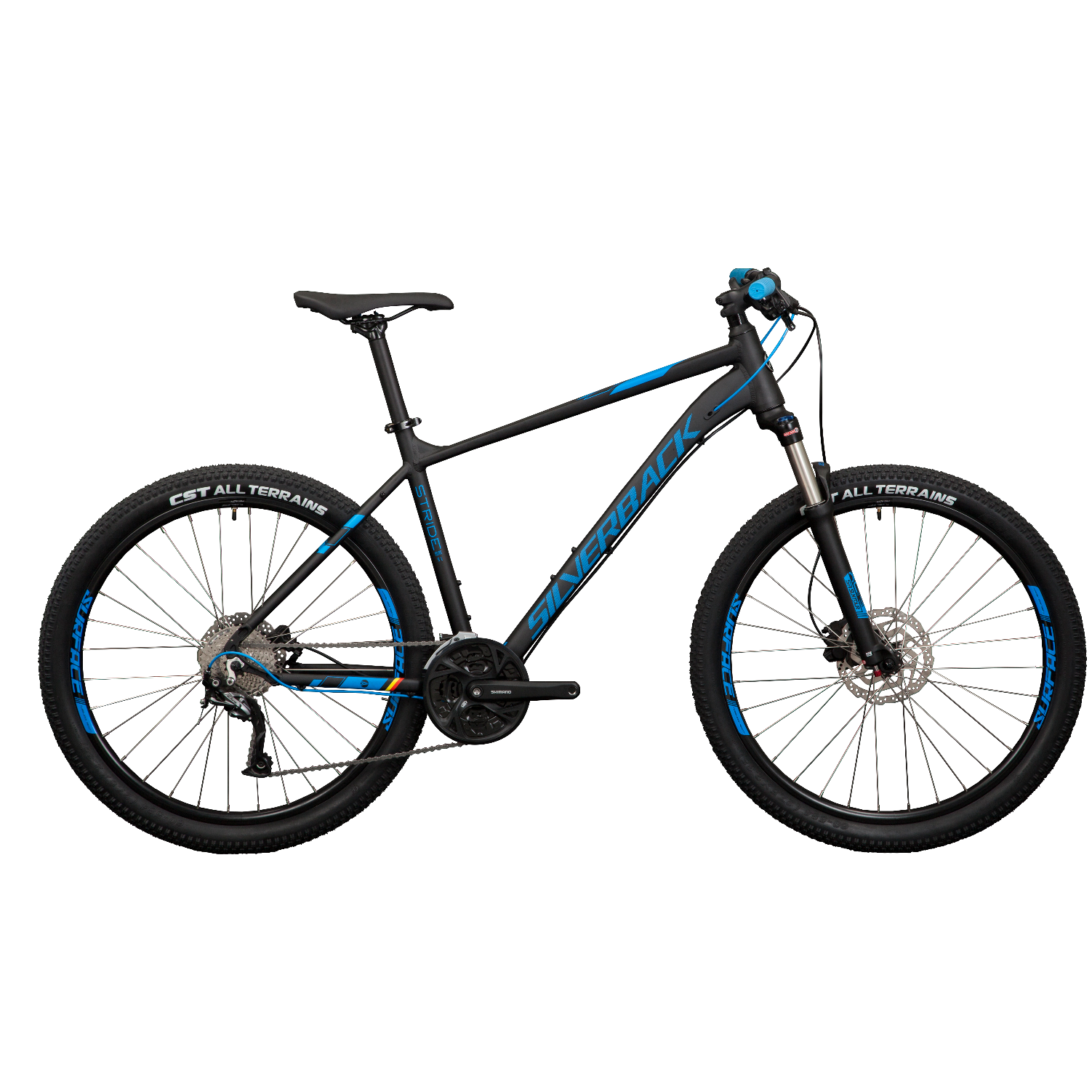 Silverback Stride Elite SL 29 Mountain Bike Black/Blue (2020)