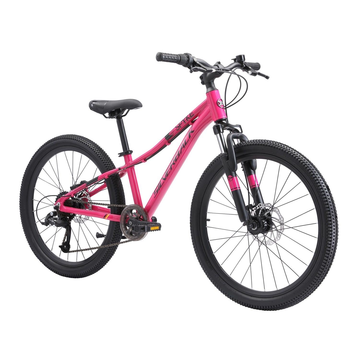 Silverback Spyke 24'' Kid's Mountain Bike Pink/Black