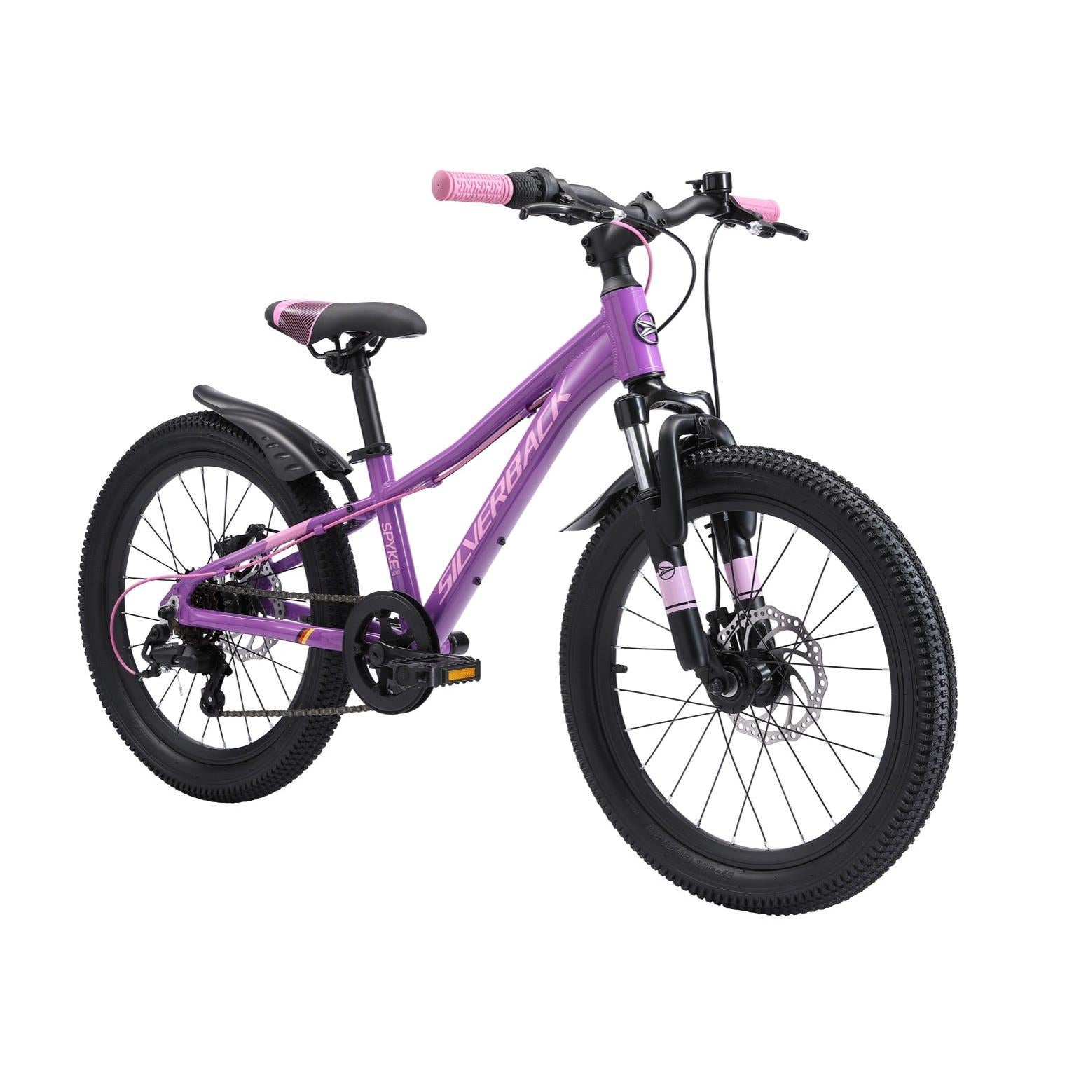 Silverback Spyke 20'' Kid's Mountain Bike Purple/Pink