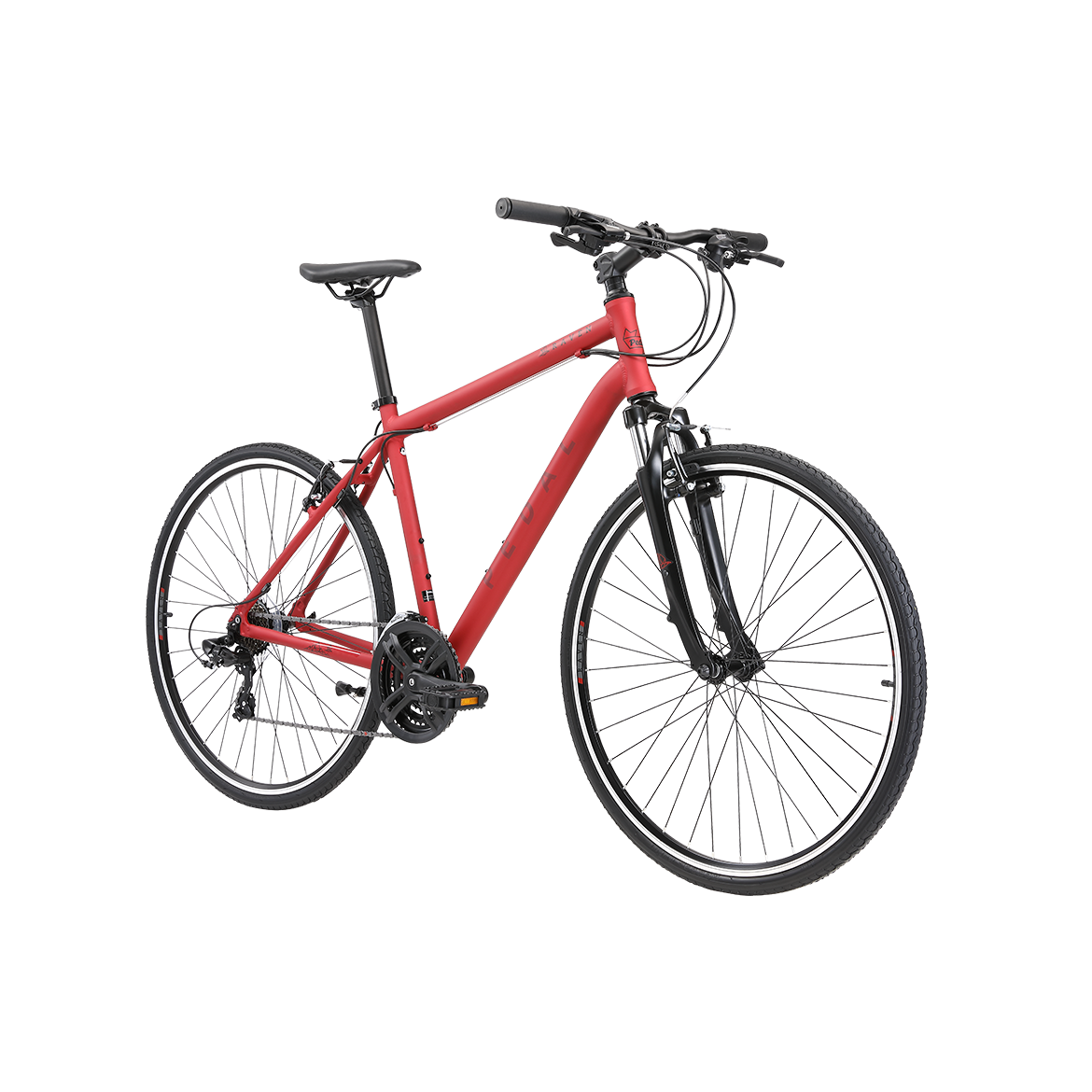 Pedal Raven 2 Hybrid Bike Red