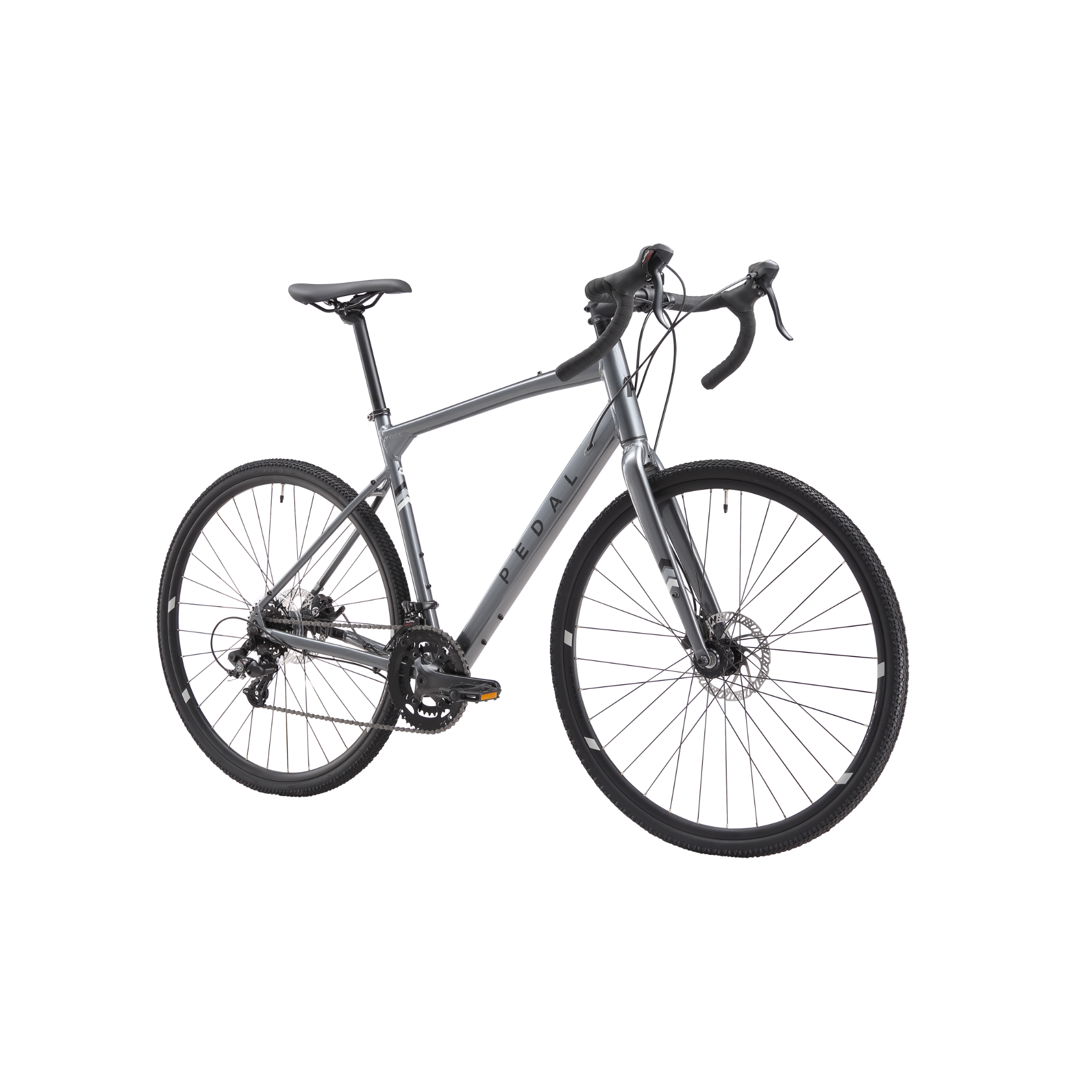 Pedal Raider 3 Gravel Bike Dark Grey