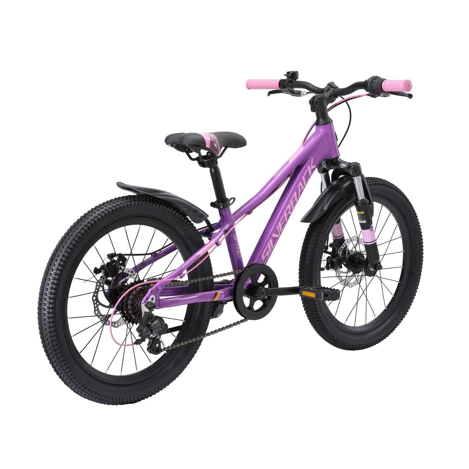 Silverback Spyke 20'' Kid's Mountain Bike Purple/Pink