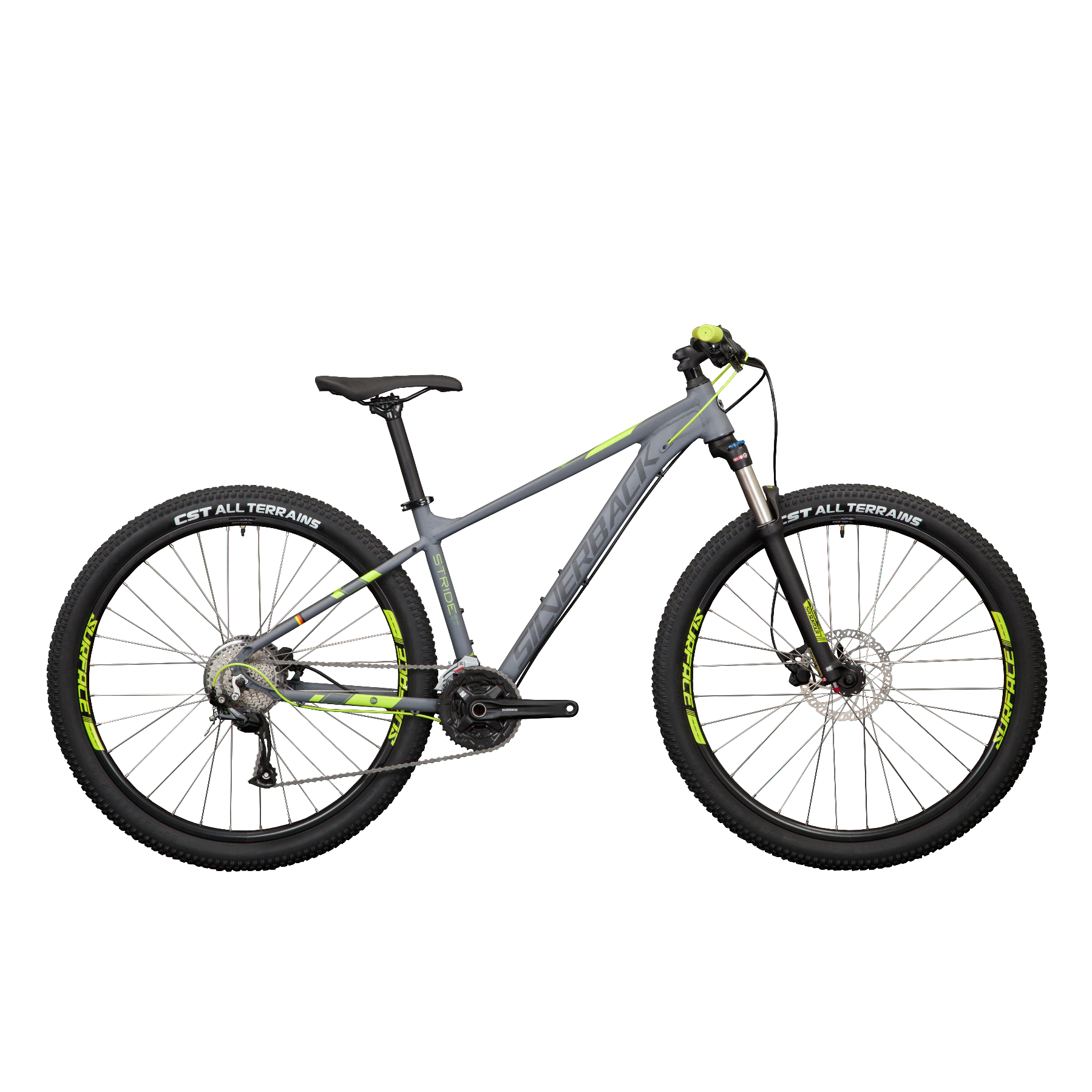 Silverback Stride Elite SE 29 Mountain Bike Grey/Lime (2020)