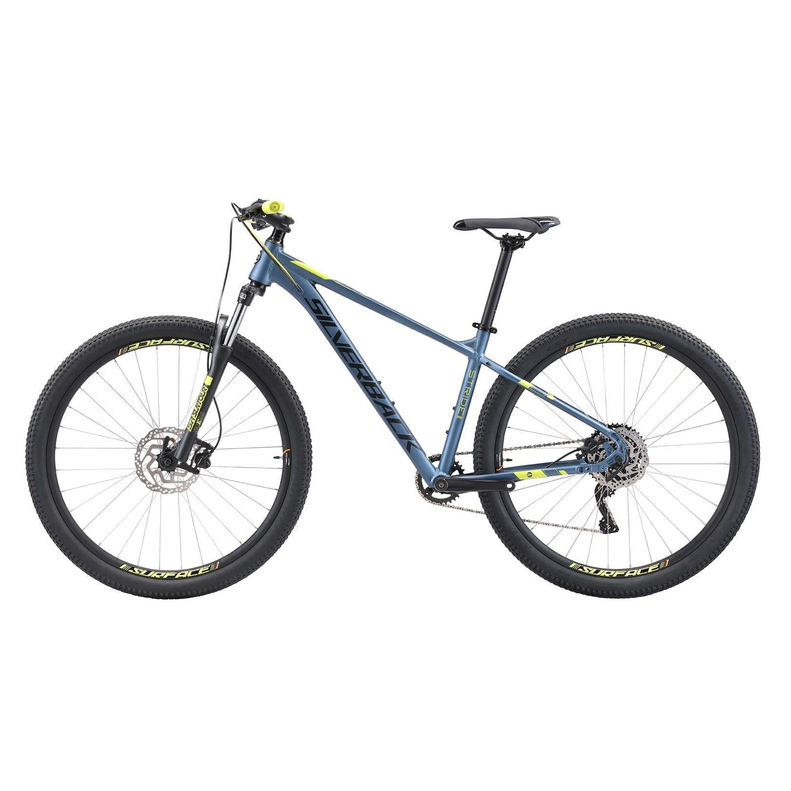 Silverback Stride Sport Mountain Bike Anthracite/Gloss Lime