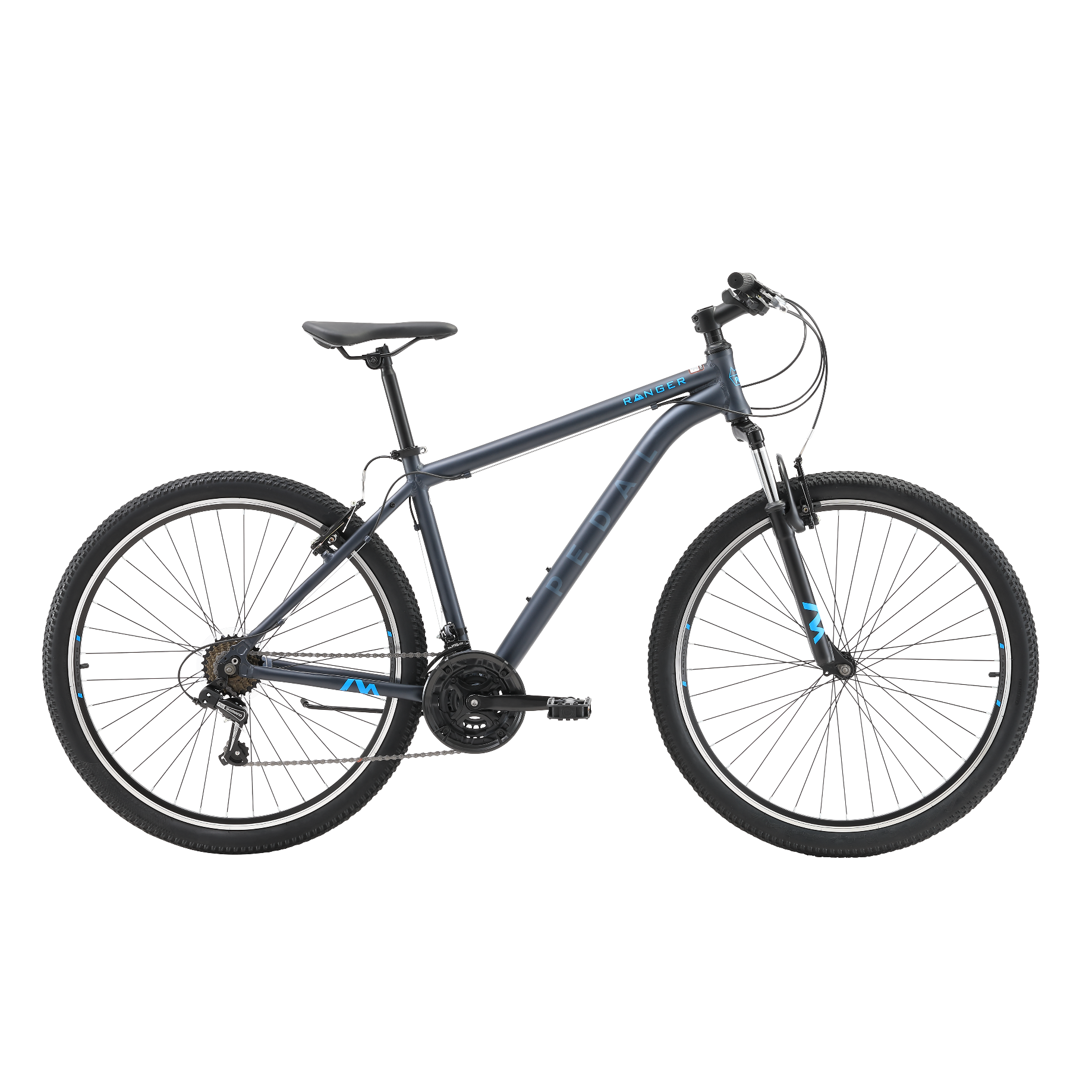 Pedal Ranger 3 Trigger Mountain Bike Black/Blue