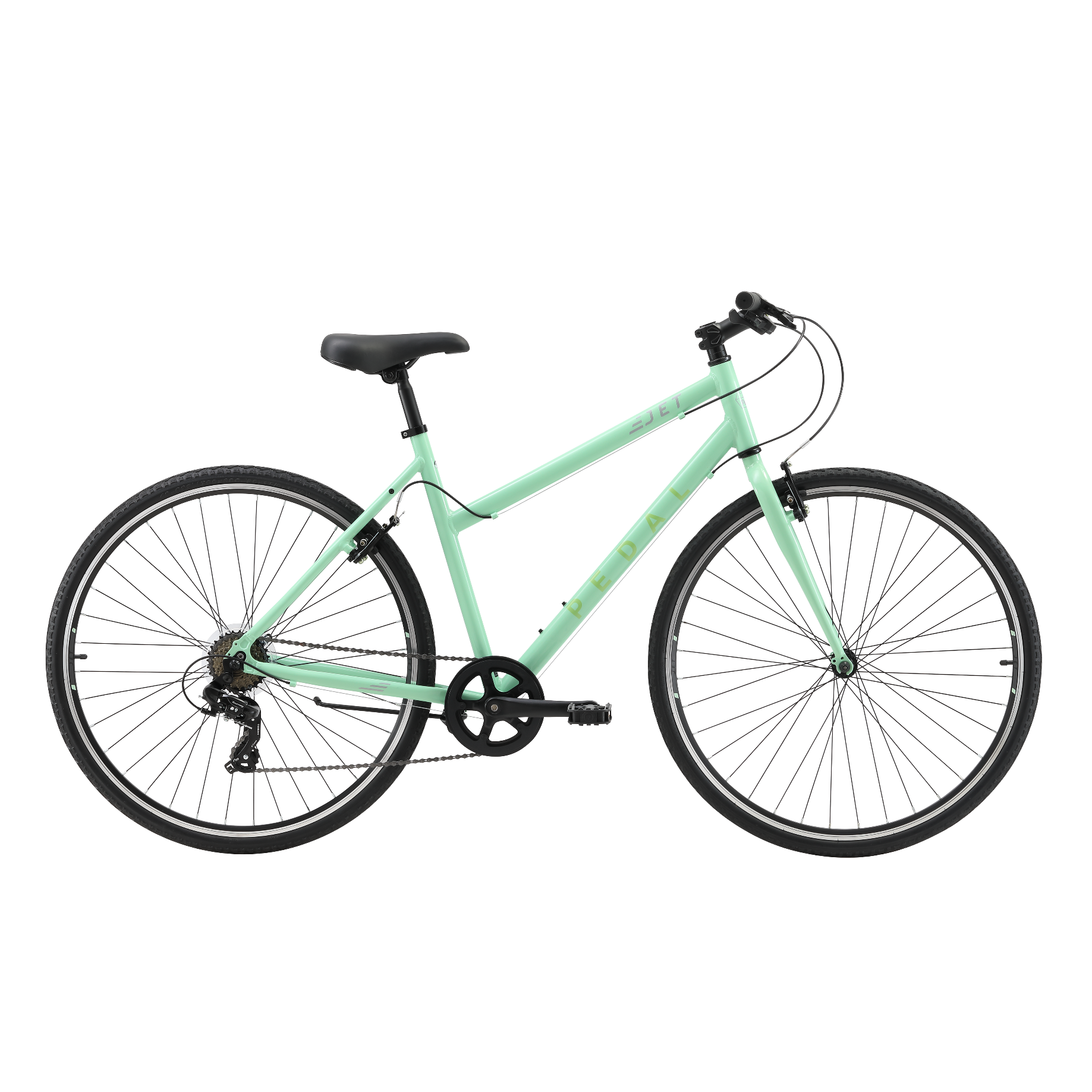 Pedal Jet 2 Trigger Flat Bar Road Bike Mint