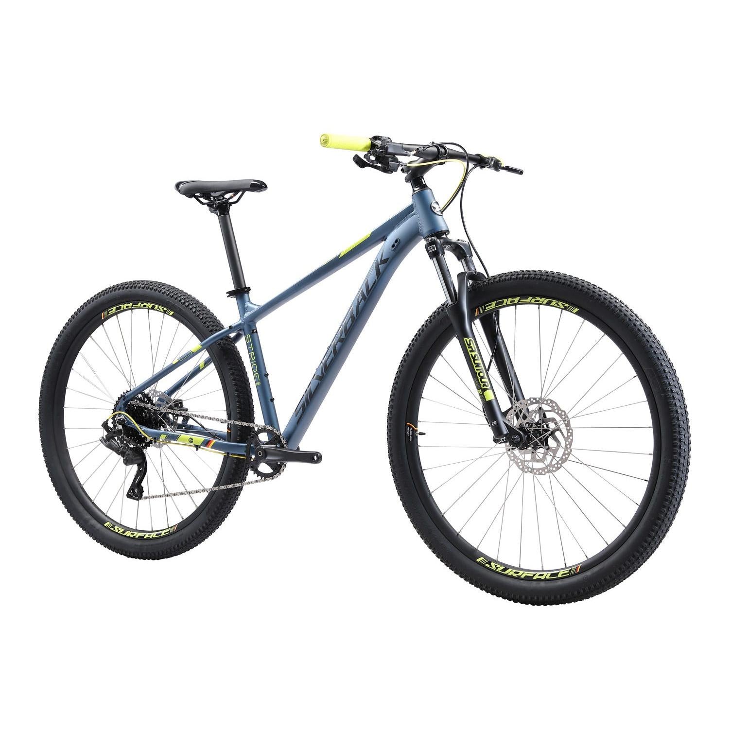 Silverback Stride Sport Mountain Bike Anthracite/Gloss Lime