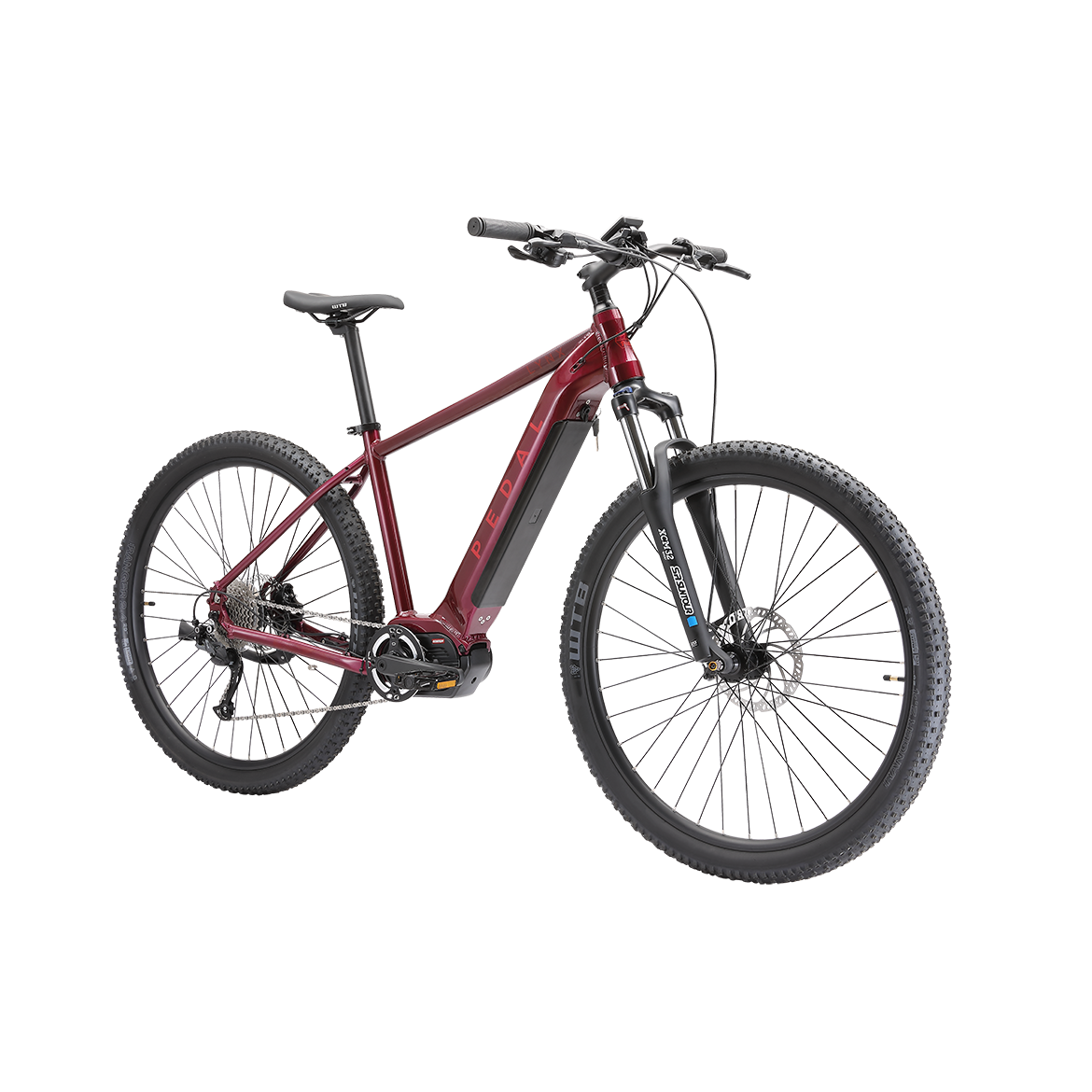 Pedal Lynx Electric Hardtail Mountain Bike Red