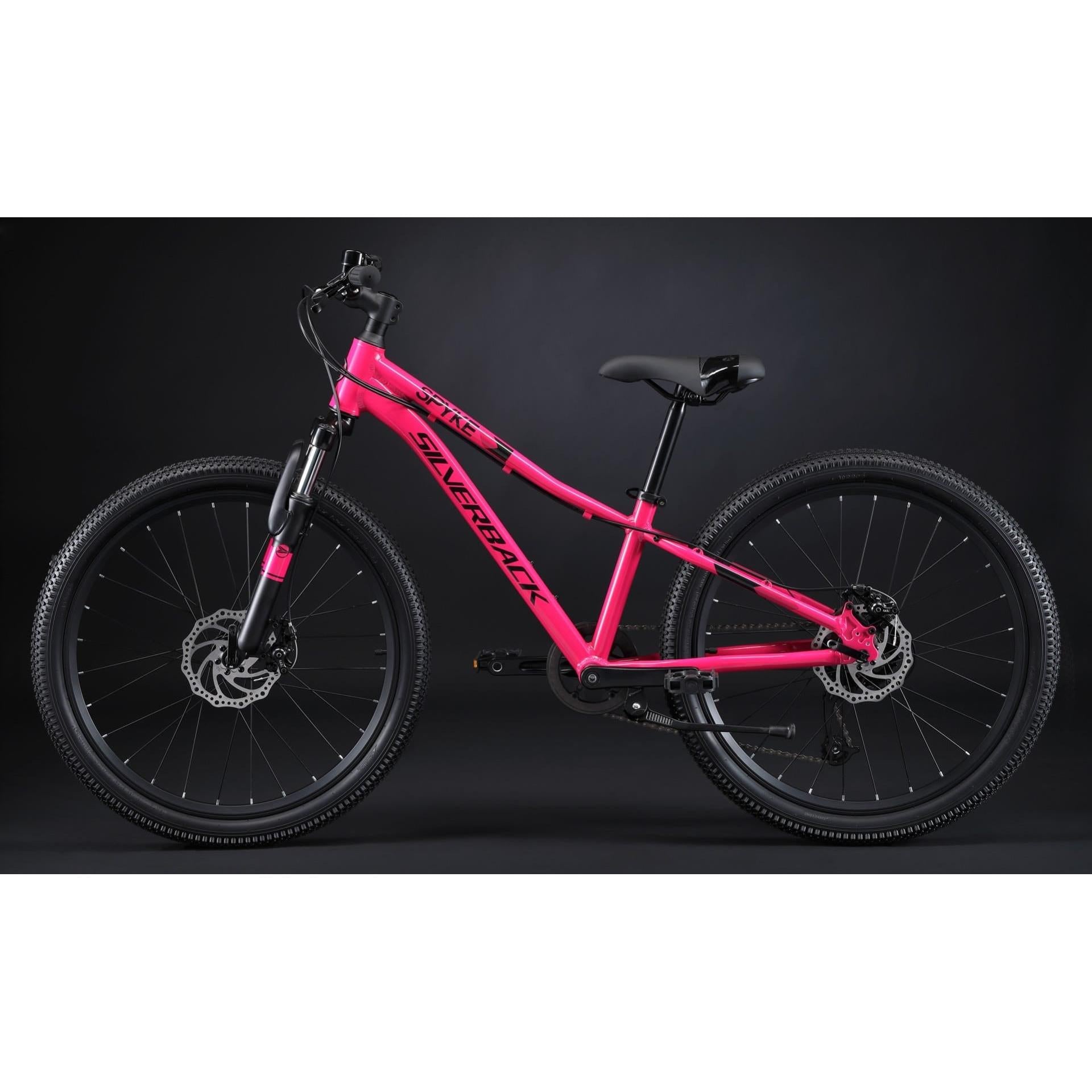 Silverback Spyke 24'' Kid's Mountain Bike Pink/Black