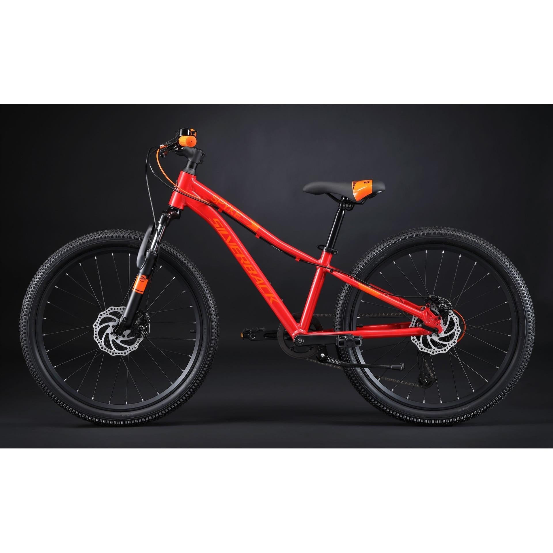 Silverback Spyke 24'' Kid's Mountain Bike Red/Orange