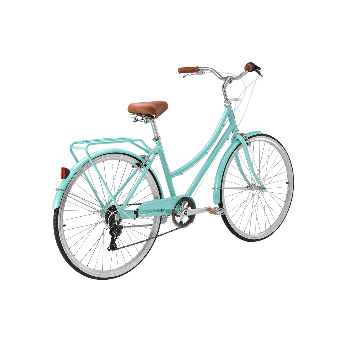 Pedal Uptown DLX Vintage Cruiser Bike Mint Green