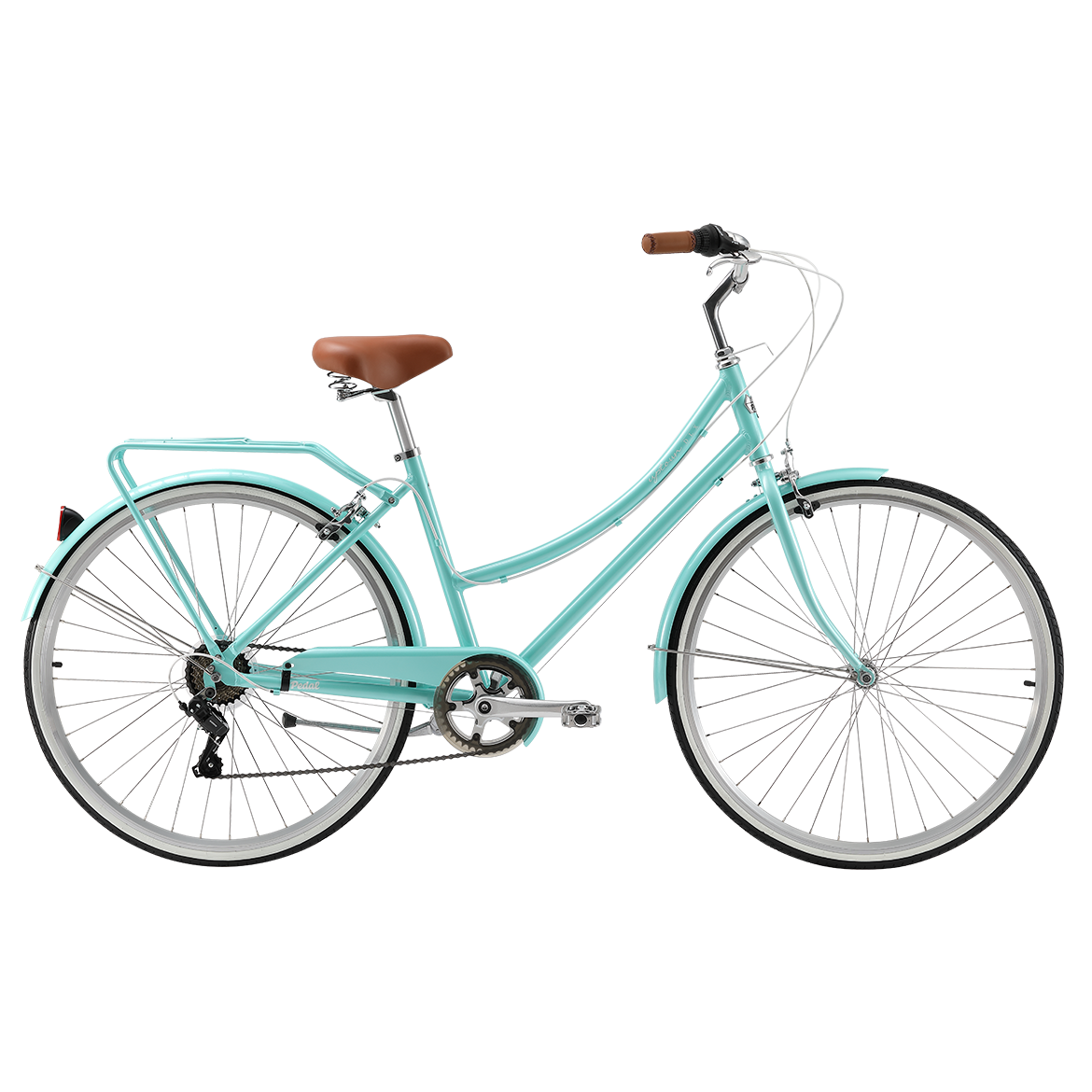 Pedal Uptown DLX Vintage Cruiser Bike Mint Green