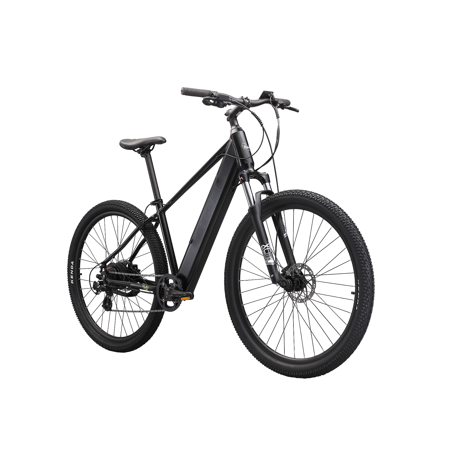 Pedal Coyote Electric Mountain Bike Black/Yellow