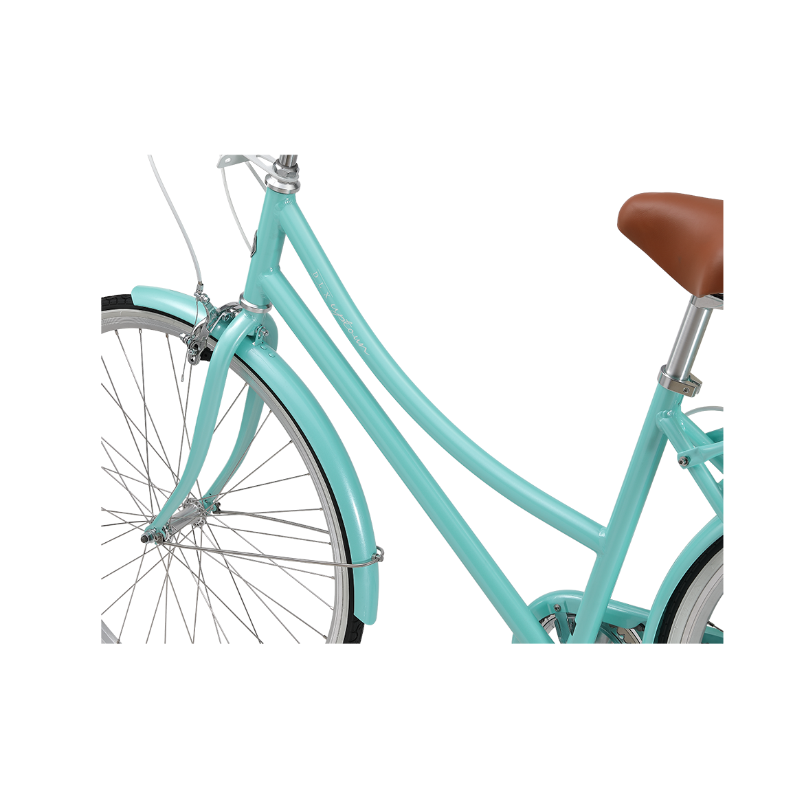 Pedal Uptown DLX Vintage Cruiser Bike Mint Green