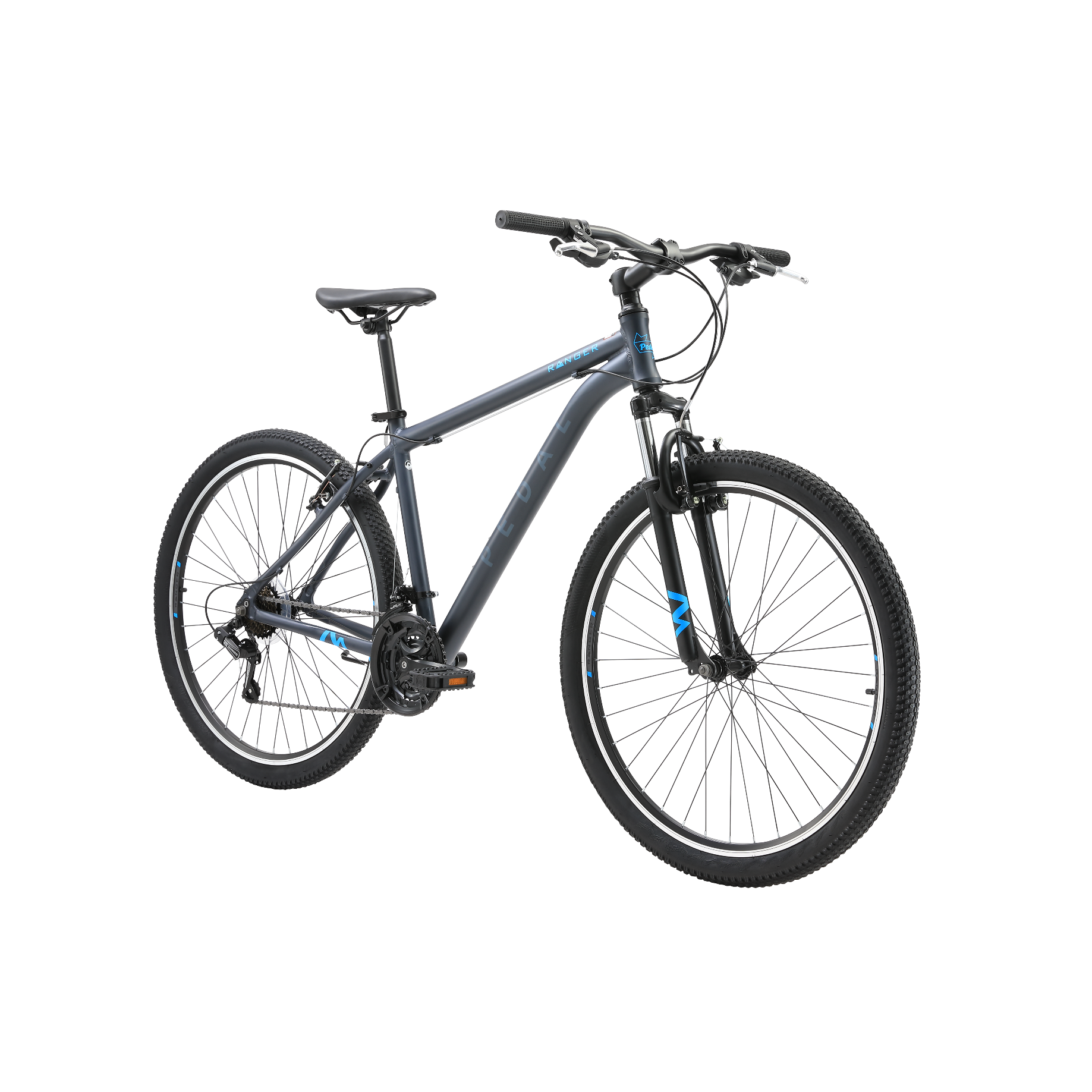 Pedal Ranger 3 Trigger Mountain Bike Black/Blue