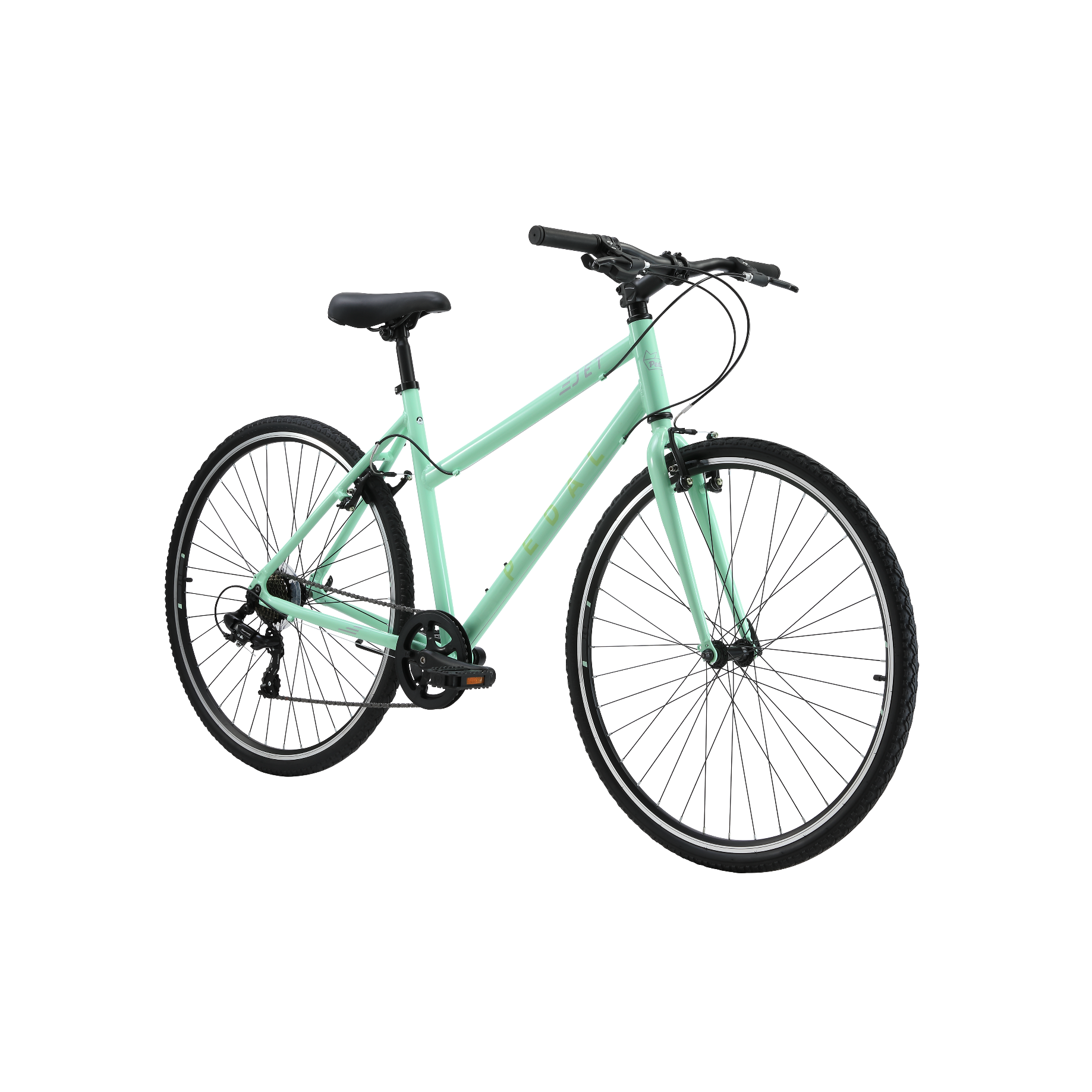 Pedal Jet 2 Trigger Flat Bar Road Bike Mint
