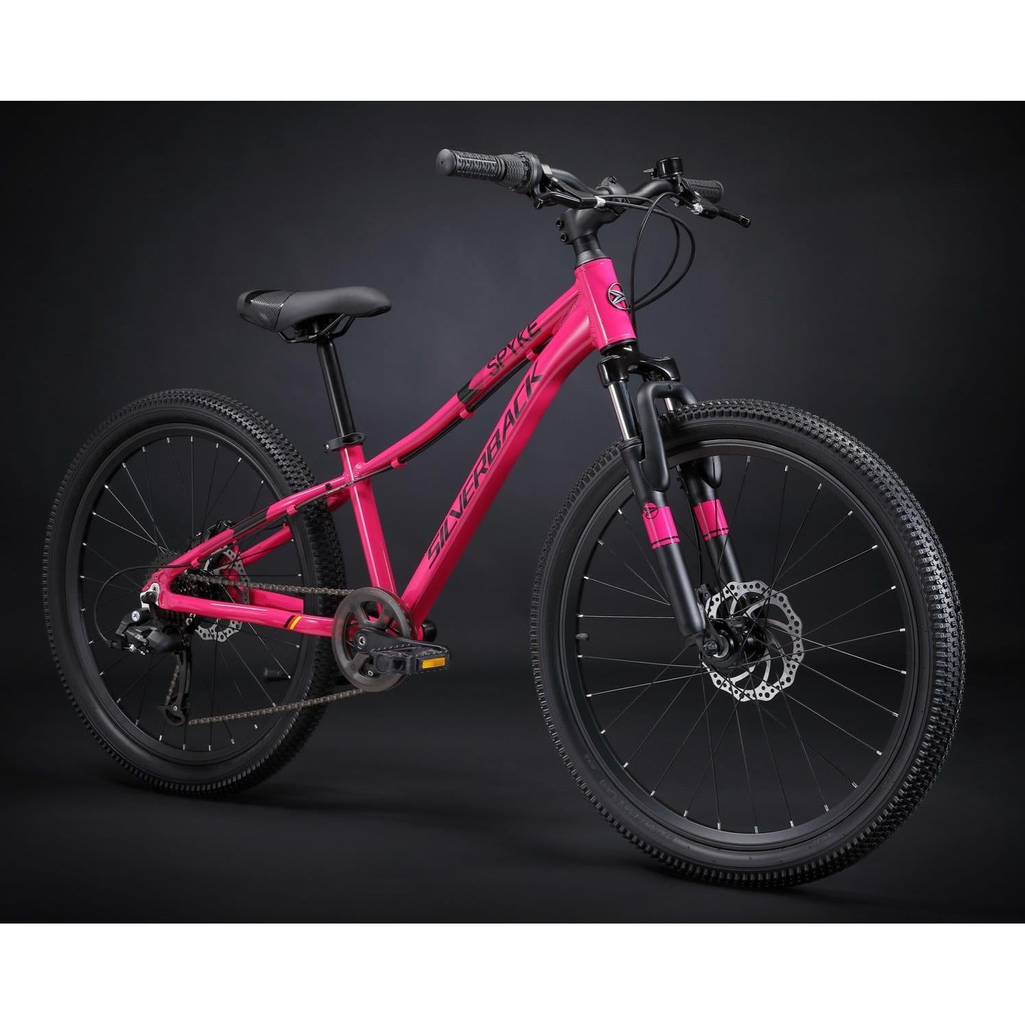 Silverback Spyke 24'' Kid's Mountain Bike Pink/Black