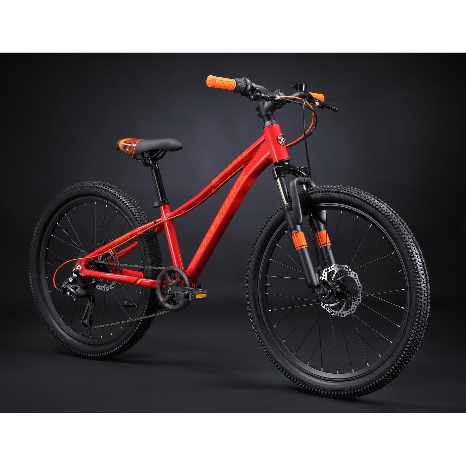 Silverback Spyke 24'' Kid's Mountain Bike Red/Orange – 99 Bikes