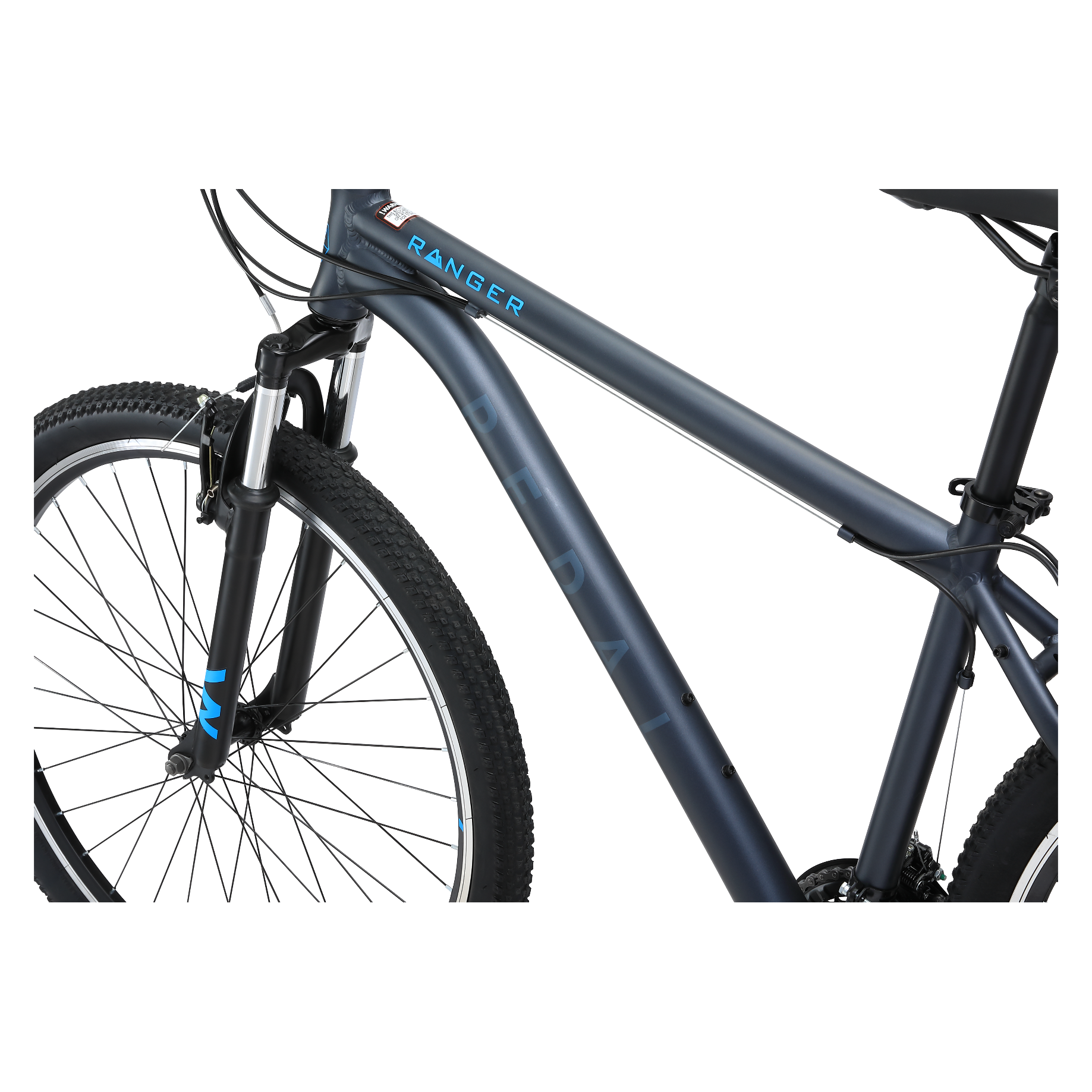 Pedal Ranger 3 Trigger Mountain Bike Black/Blue