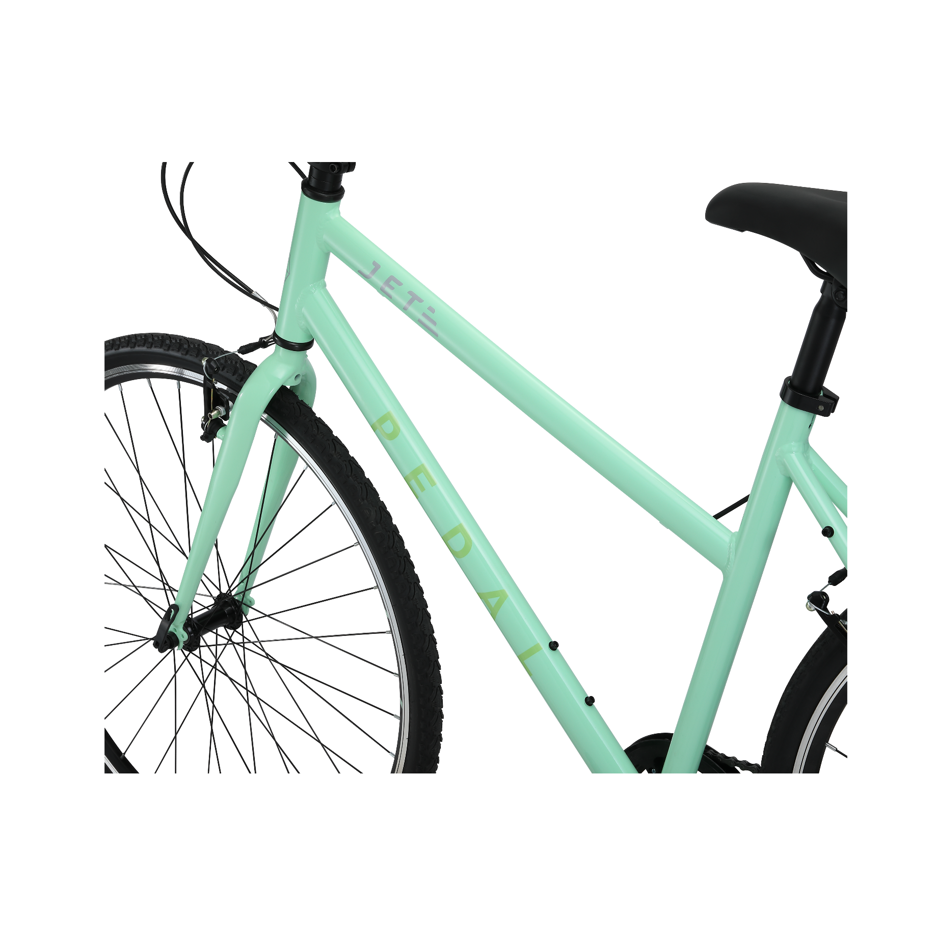 Pedal Jet 2 Trigger Flat Bar Road Bike Mint