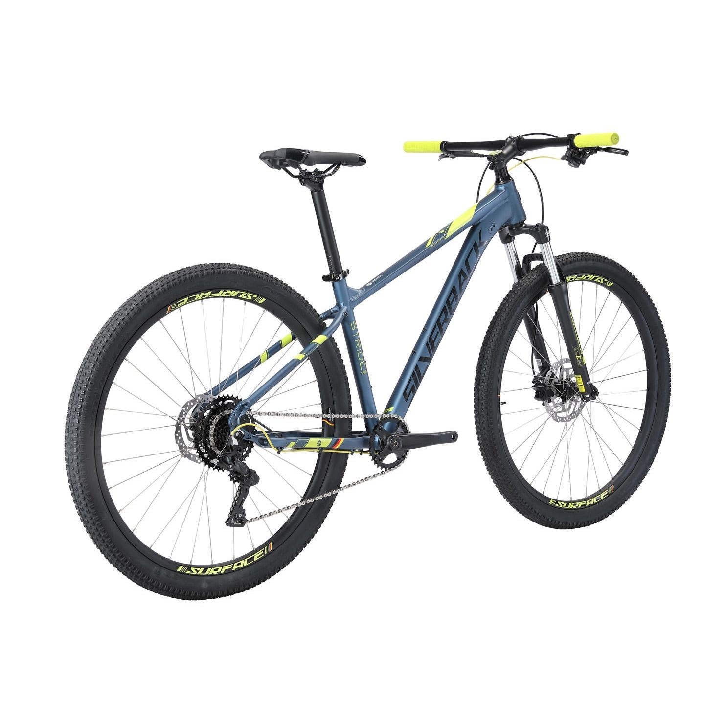 Silverback Stride Sport Mountain Bike Anthracite/Gloss Lime