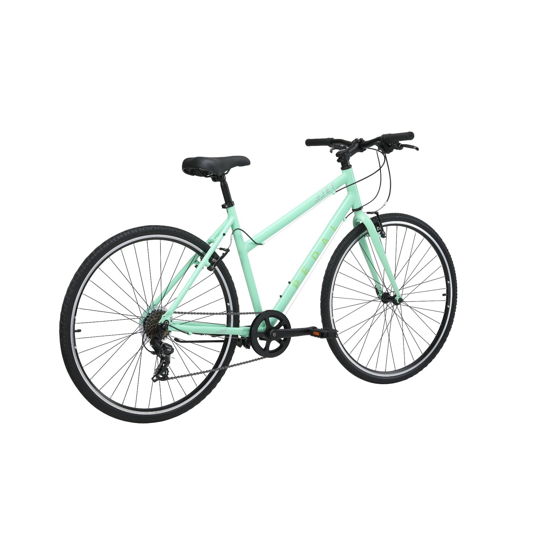 Pedal Jet 2 Trigger Flat Bar Road Bike Mint
