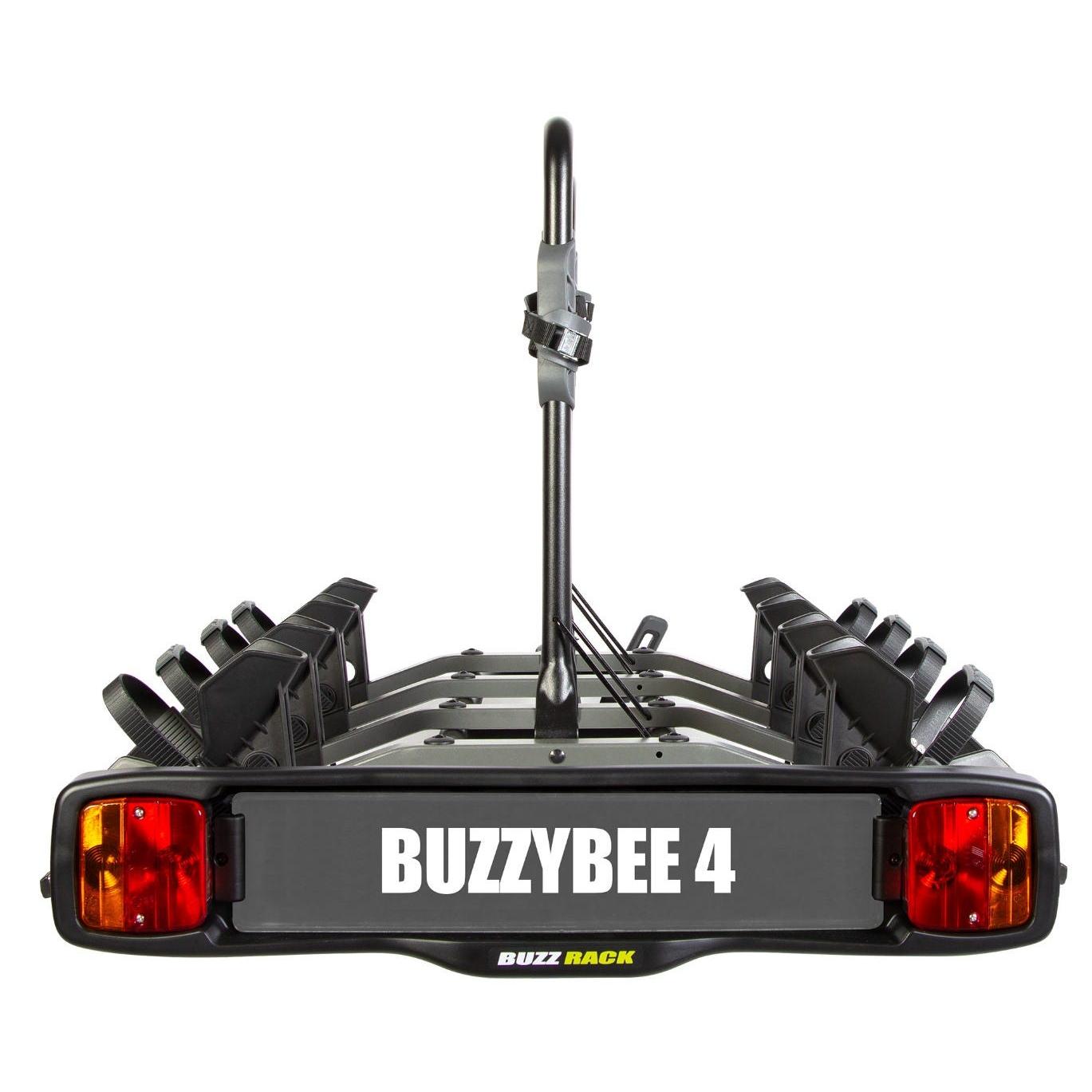 Buzzrack Buzzybee 4 Platform 4 Bike Tow Ball Rack