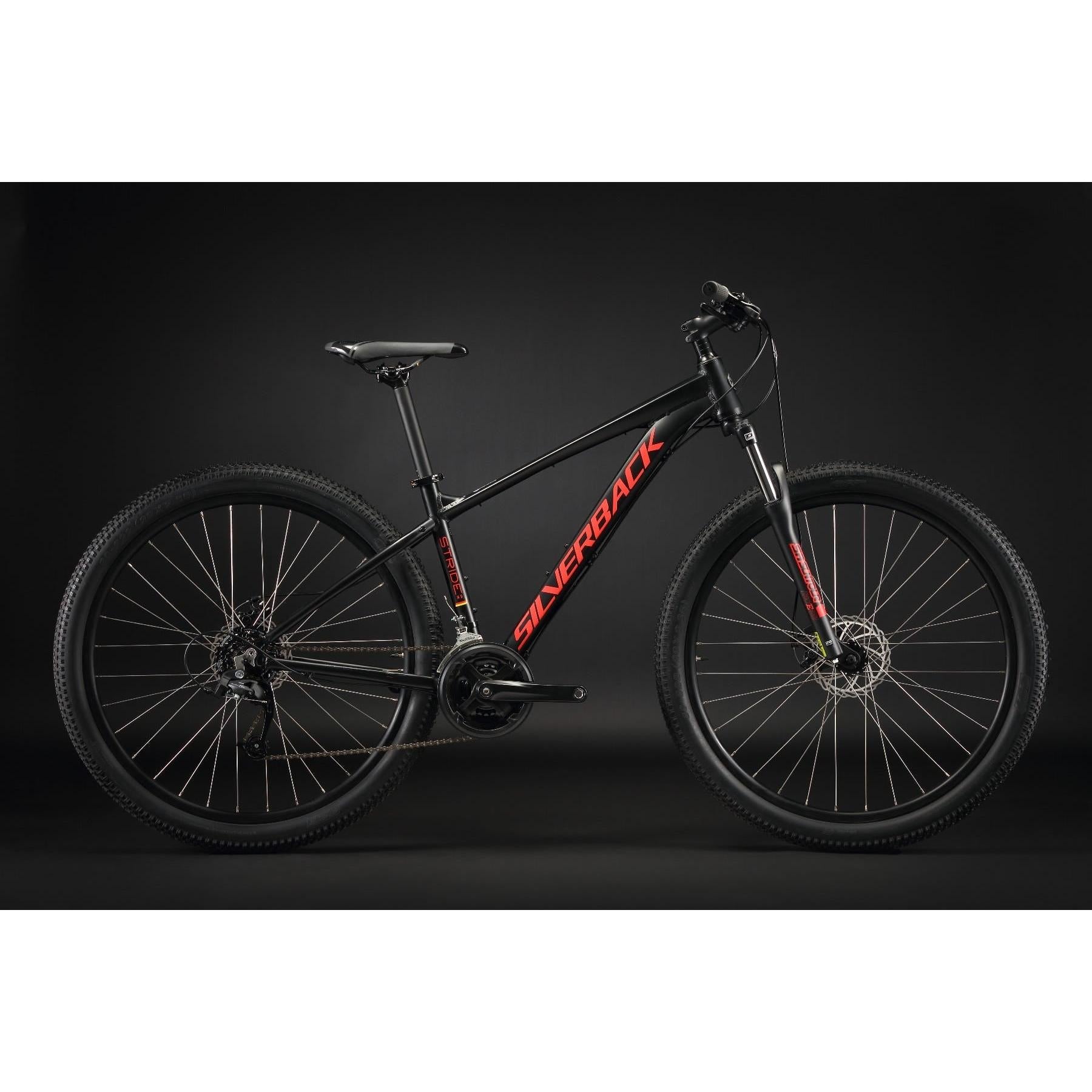 Silverback Stride Delight 29 MD Mountain Bike Black/Red