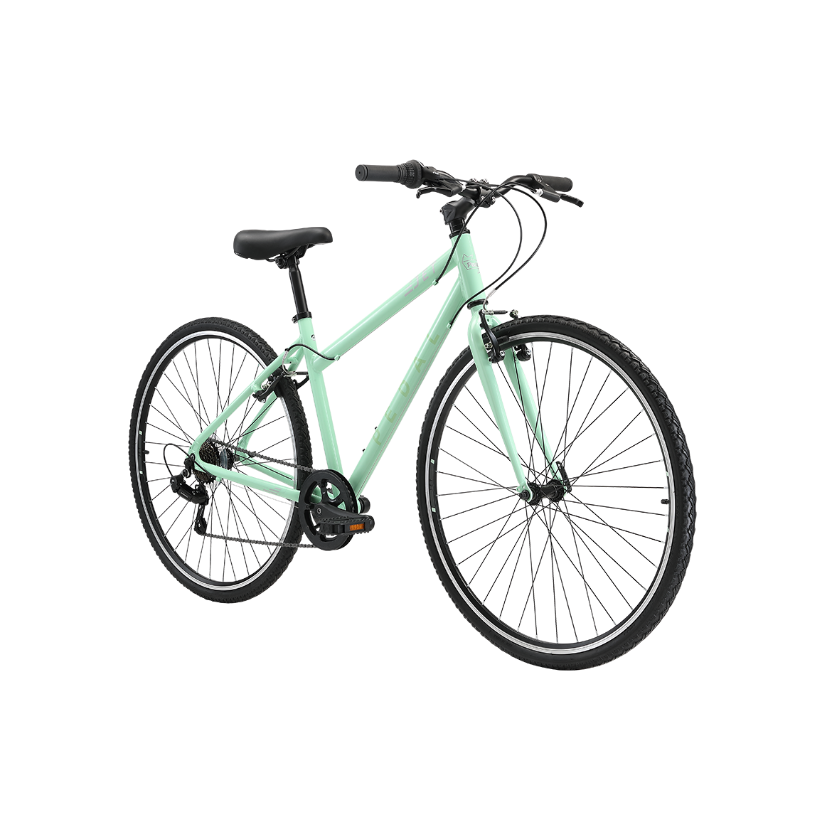 Pedal Jet 2 Trapeze Flat Bar Road Bike Mint