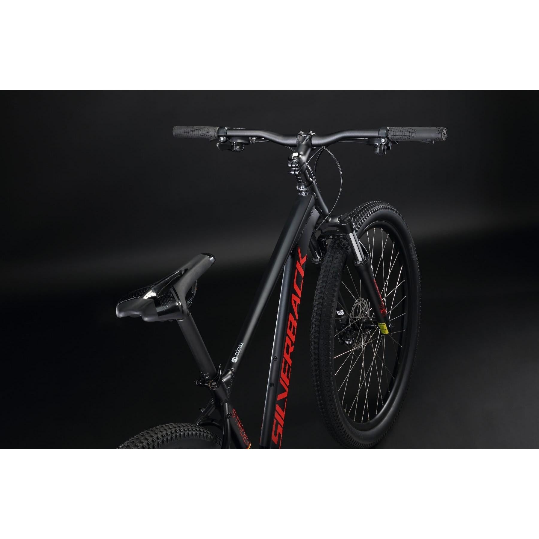 Silverback Stride Delight 29 MD Mountain Bike Black/Red