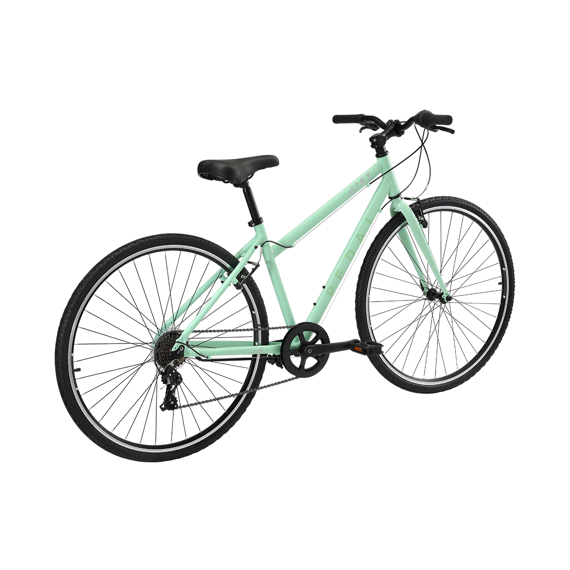 Pedal Jet 2 Trapeze Flat Bar Road Bike Mint