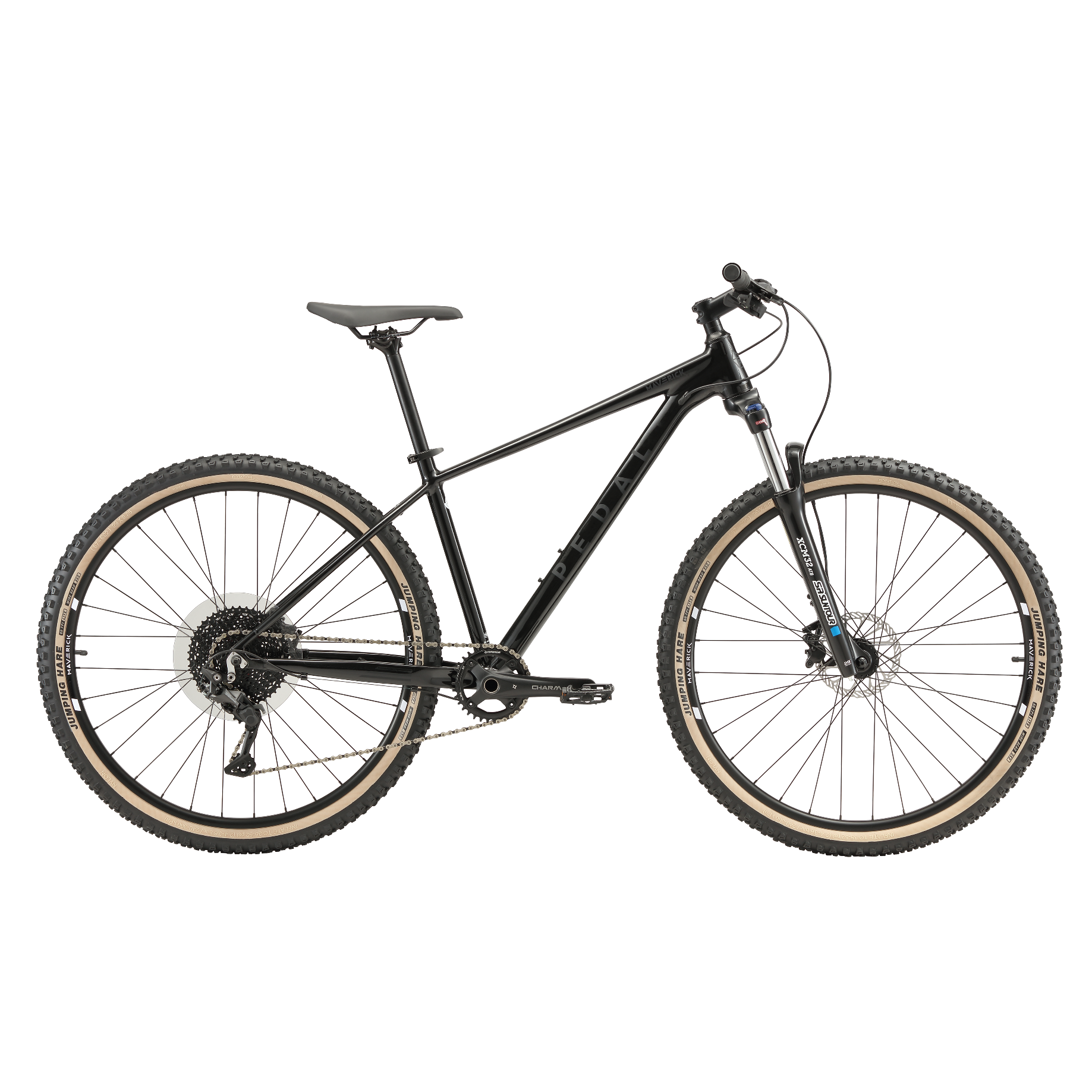 Pedal Maverick Hardtail Mountain Bike Black