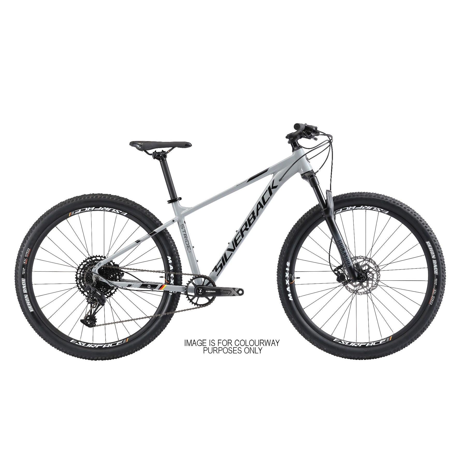 Silverback Stride SX 29 Mountain Bike Grey/Black
