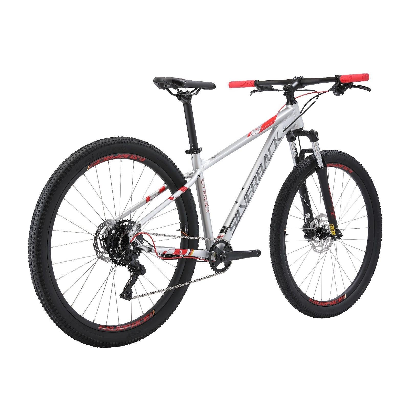 Silverback Stride Sport 29 Mountain Bike Grey/Red