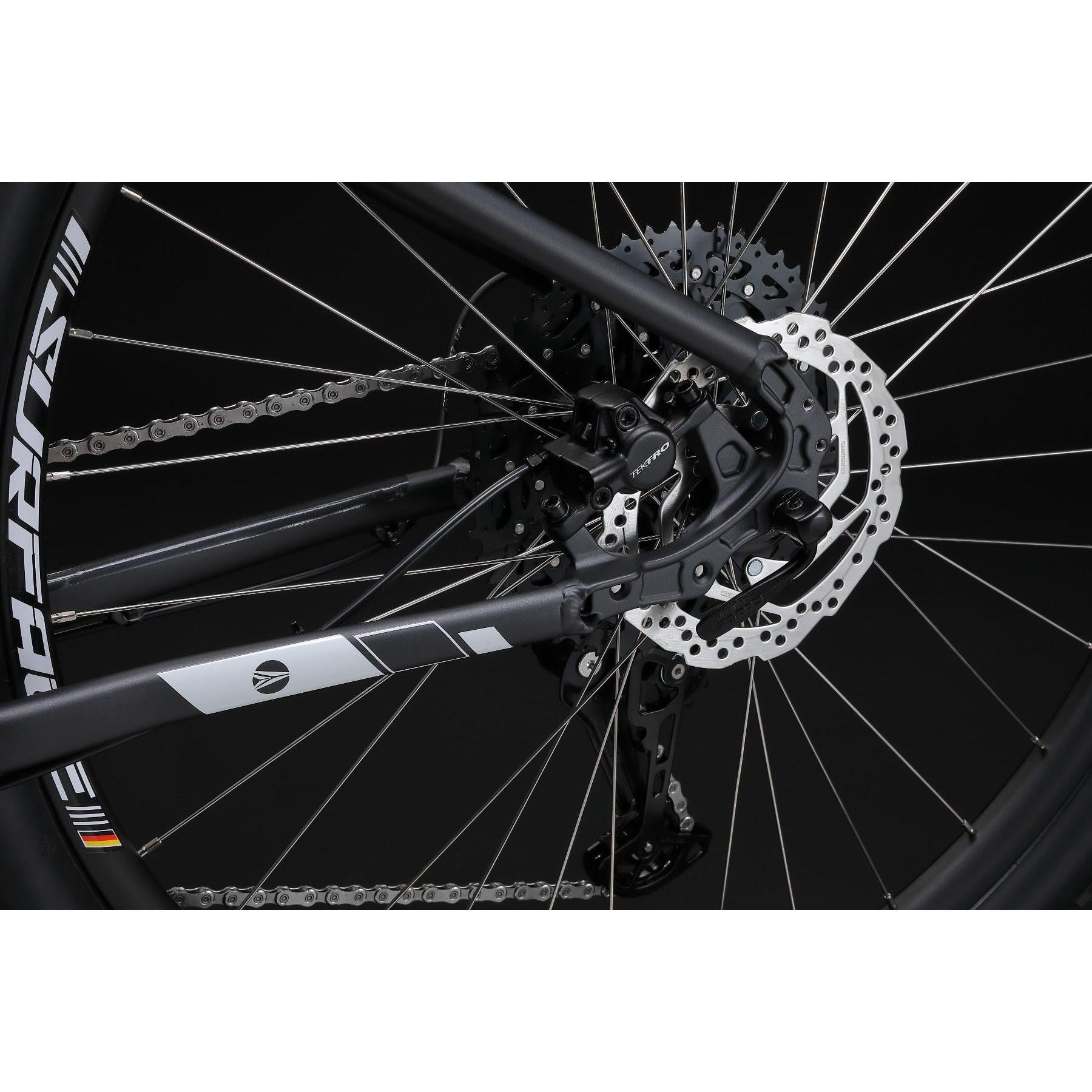 Silverback Stride Expert 29 Mountain Bike Matt Black/White