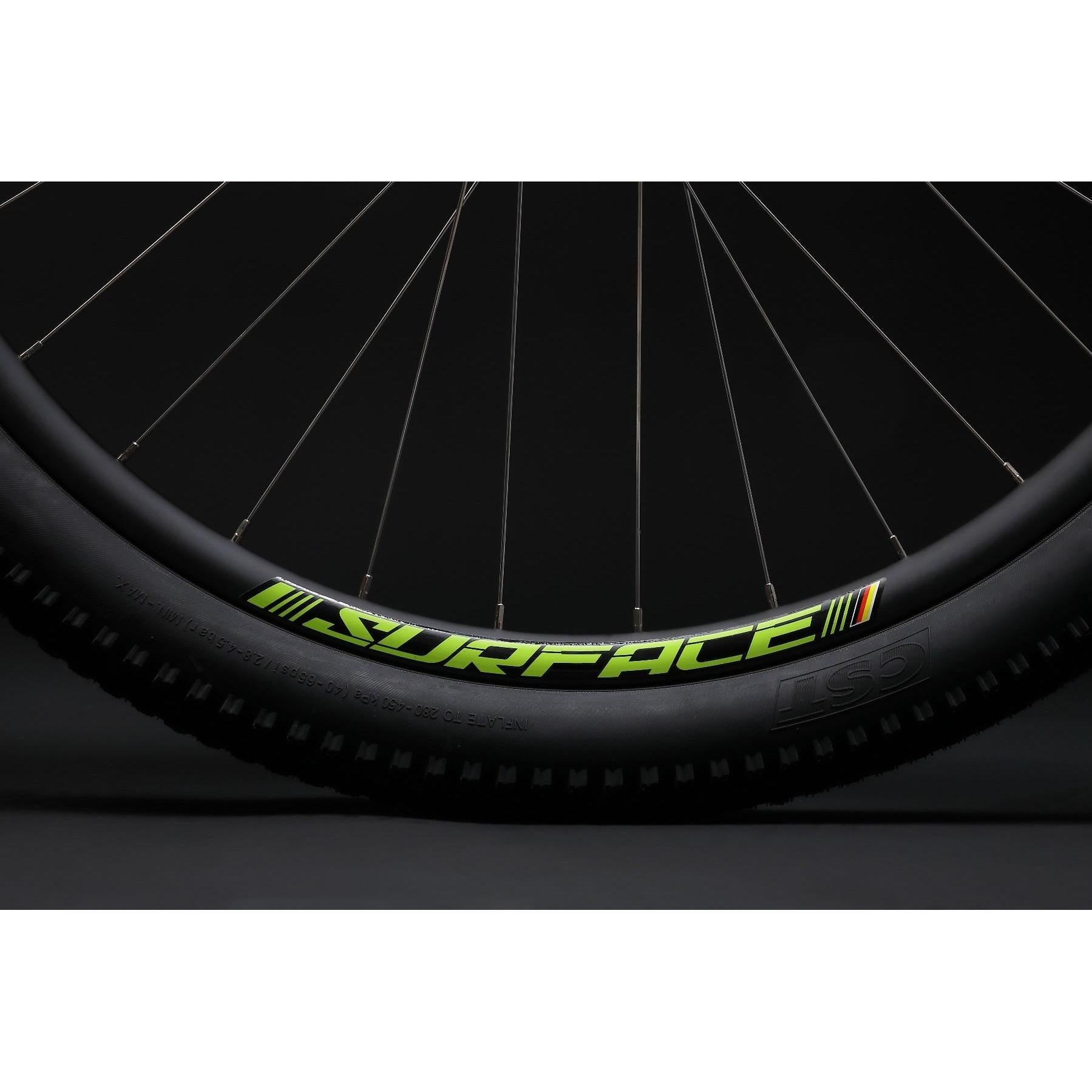 Silverback Stride Comp Hardtail Mountain Bike Grey/Gloss Lime