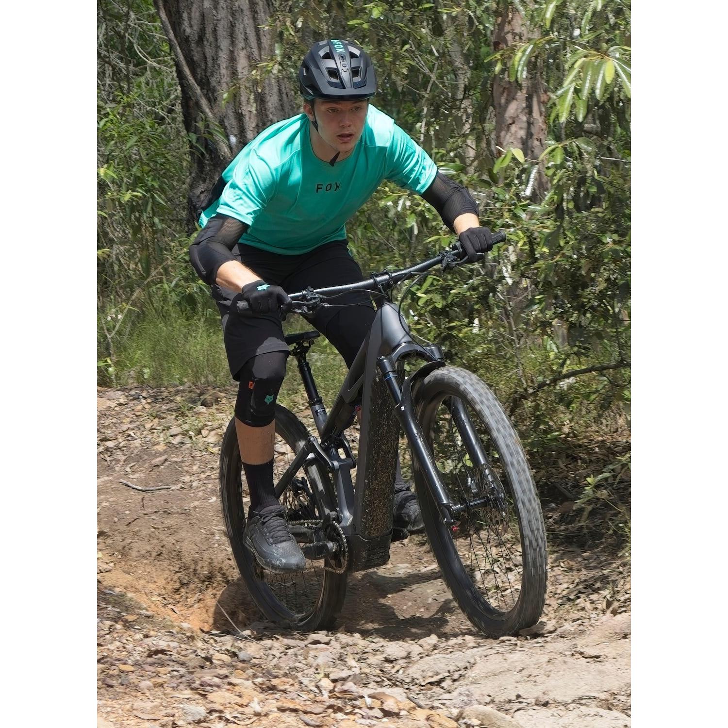 Fox Ranger Short Sleeve MTB Jersey Aqua 2025