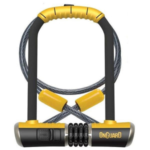 Antivol U OnGuard BullDog Series 4,5 X 11" Noir/jaune Avec Support - Neuf