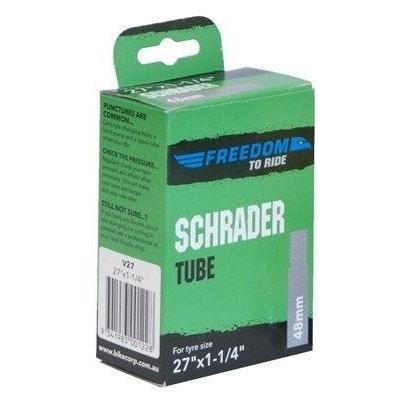 Freedom To Ride Schrader Valve Tube 27 x 1.9-2.2 48mm SV
