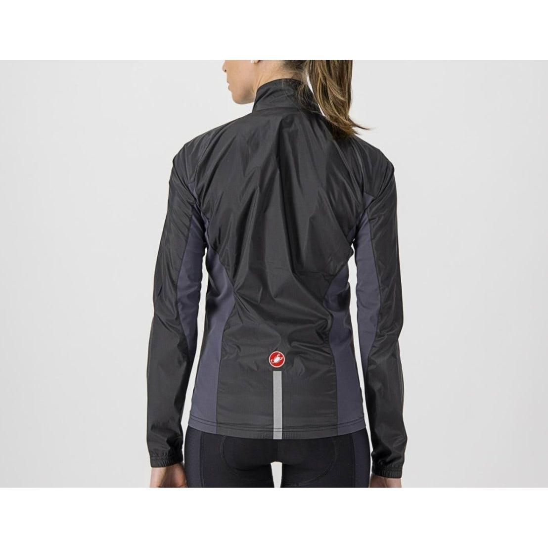 Castelli Squadra Stretch Women's Jacket Black/Dark Grey